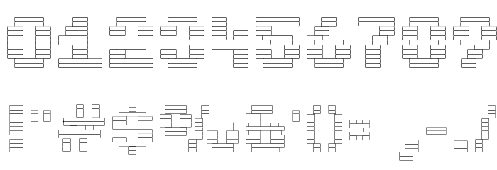 Estrogen-Pill Font OTHER CHARS