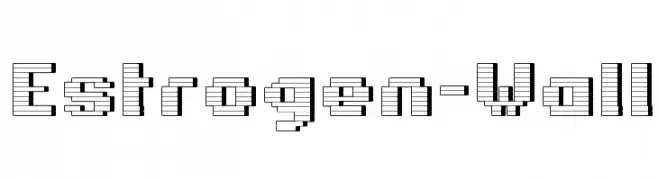 Estrogen-Wall  Frei Schriftart Herunterladen