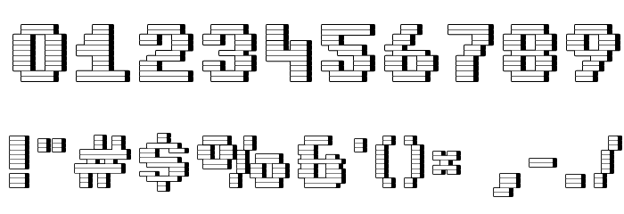Estrogen-Wall Font OTHER CHARS