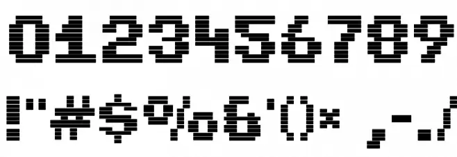 Estrogen Font OTHER CHARS