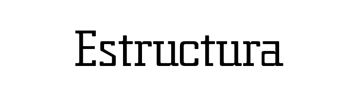 Estructura  Fuentes Gratis Descargar