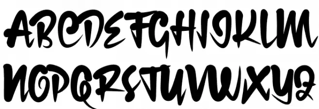 Estrude Schriftart Groß