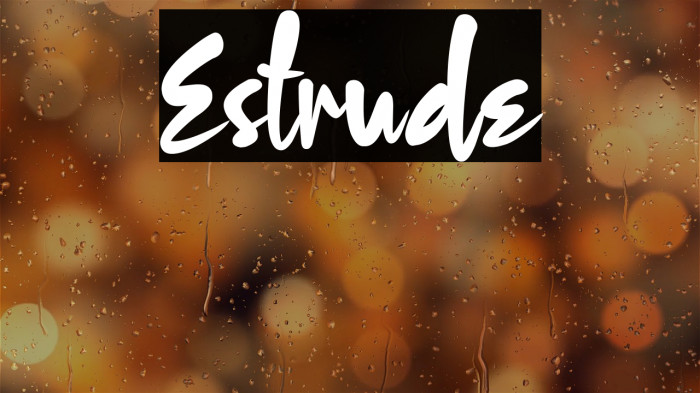 Estrude Example 3