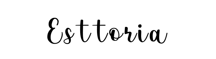 Esttoria  font caratteri gratis