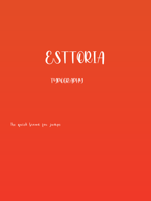 Esttoria Poster