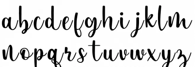 Esttoria फ़ॉन्ट लोअरकेस