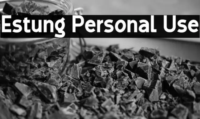 Estung Personal Use Example 1