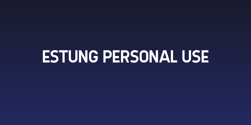 Estung Personal Use Social Header