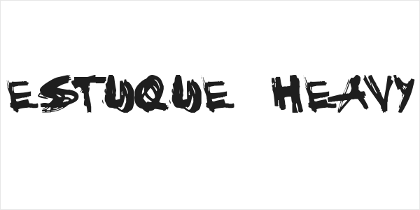 Estuque  Heavy Logo