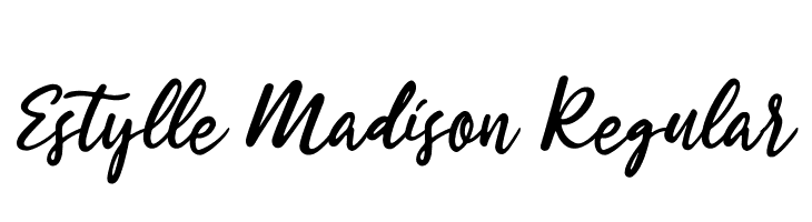Estylle Madison Regular  नि: शुल्क फ़ॉन्ट्स डाउनलोड