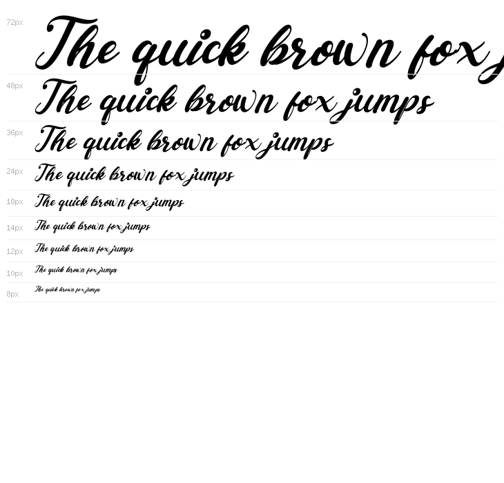 Esyla Italic Waterfall