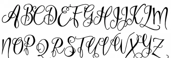 Eszty Script Demo Schriftart Groß