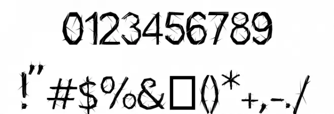 espinas Polices AUTRES CHARS