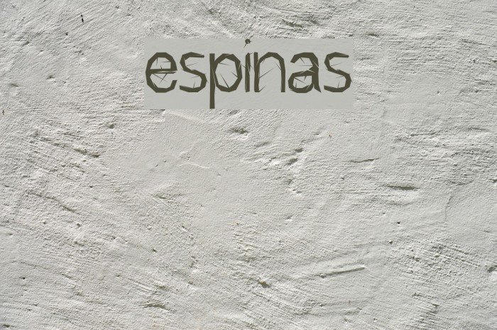 espinas Polices examples