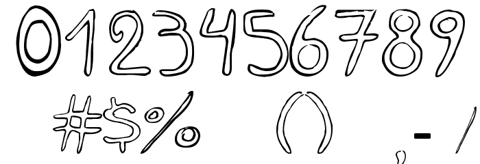 esquiso Font OTHER CHARS