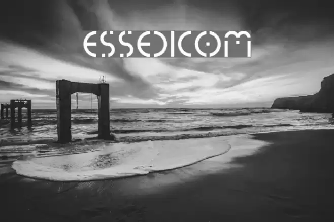 essedicom Font examples