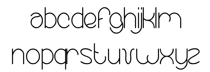 essential arrangement Font LOWERCASE