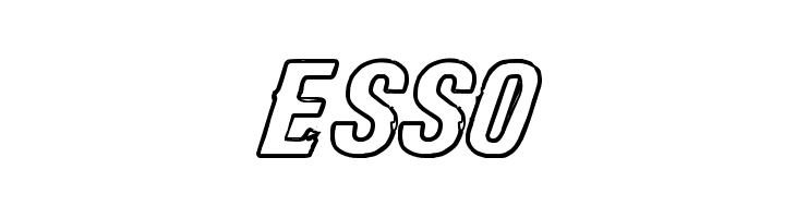 esso  免费字体下载
