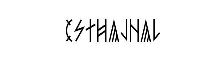 esthajnal Font