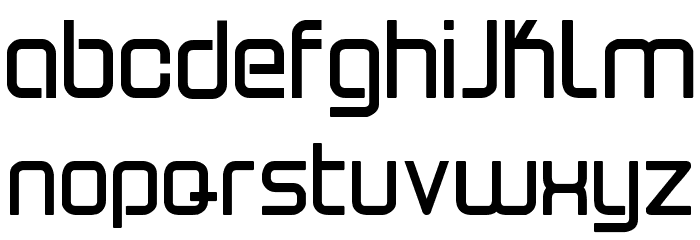 estro1 Font LOWERCASE