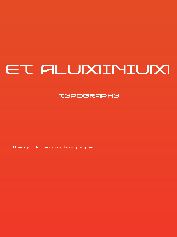 ET Aluminium A Poster