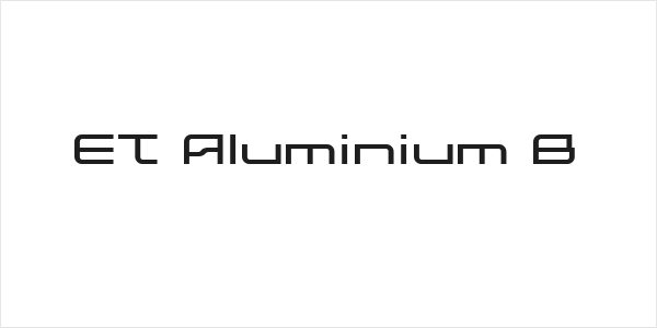ET Aluminium B Logo