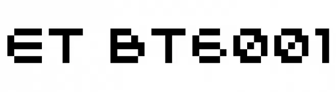 ET BT6001  Free Fonts Download