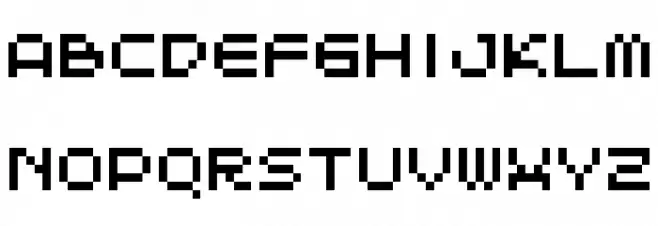 ET BT6001 Font Litere mari