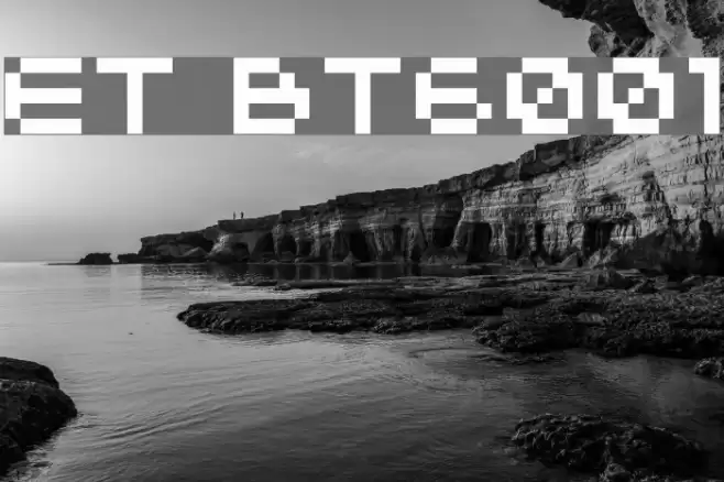 ET BT6001 Font examples