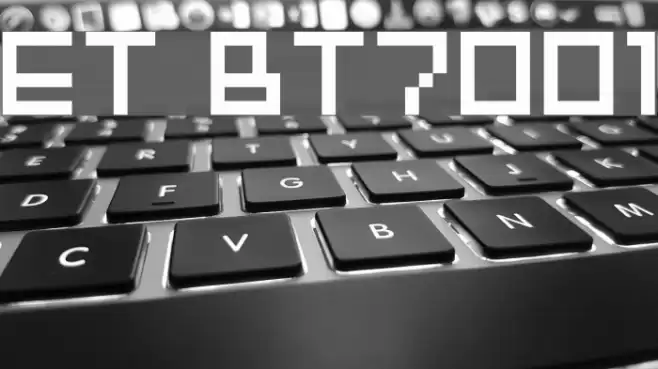 ET BT7001 Font examples