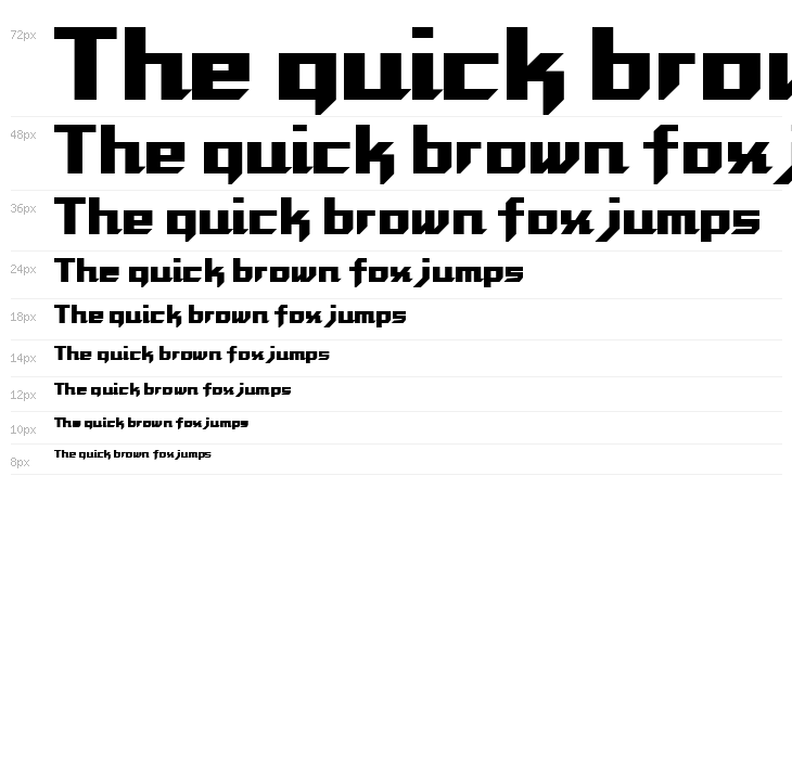 ET Electrotype Waterfall