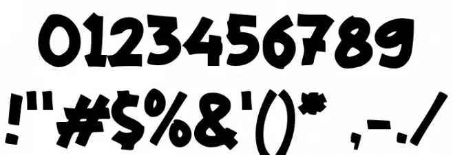 ETALASE Polices AUTRES CHARS