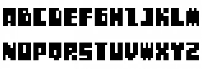 ETBoogieBlocks Font UPPERCASE