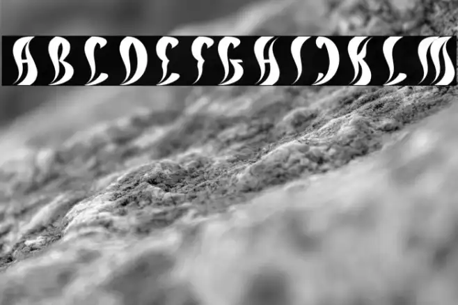 ETERNAL FLAME Italic Example 1