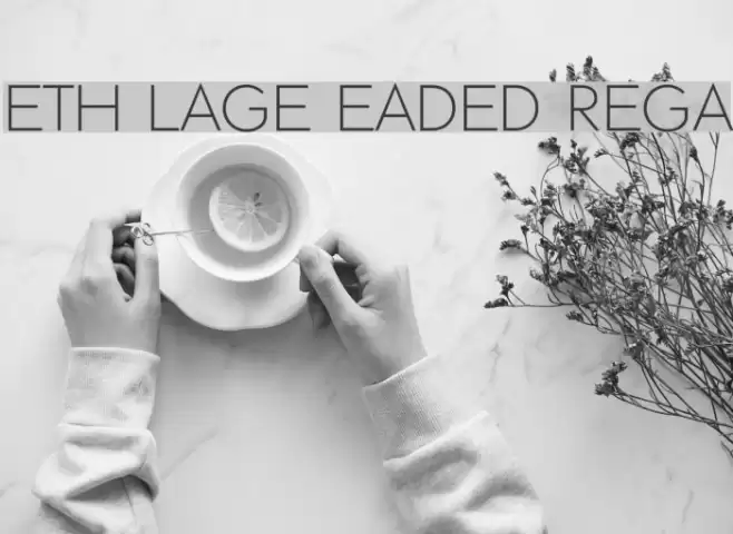 ETH Large Expanded Regular Font examples