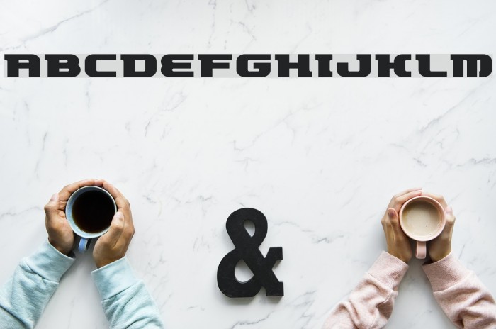 ETRocketype Font examples