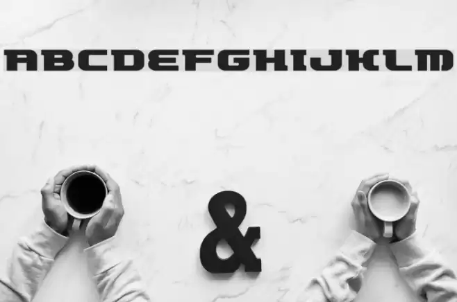 ETRocketype Font examples