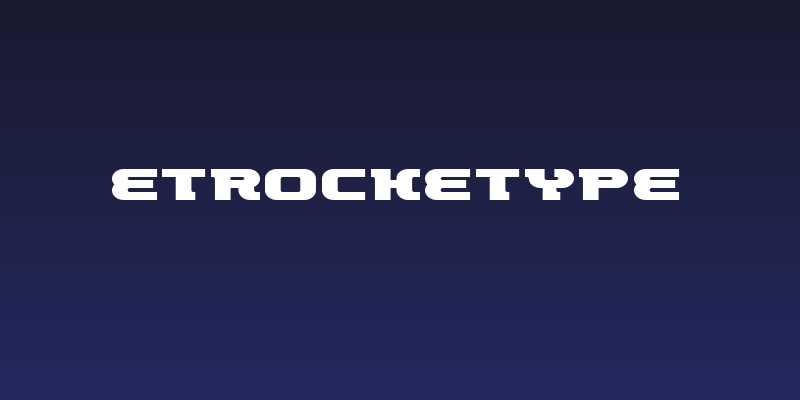 ETRocketype Social Header