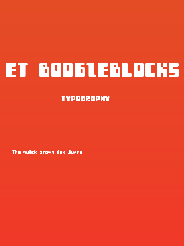 Et BoogieBlocks Round Poster