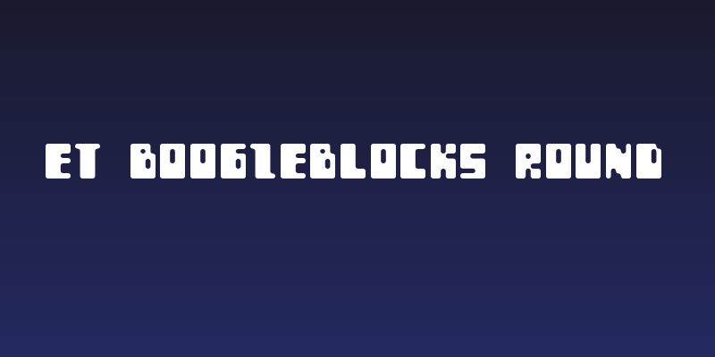 Et BoogieBlocks Round Social Header