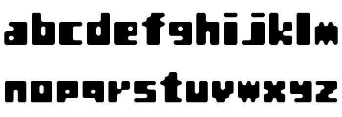 Et BoogieBlocks Round Font LOWERCASE