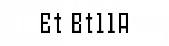 Et Bt11A  Descarca Fonturi Gratis
