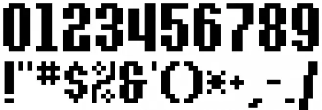 Et Bt11B Bold Font OTHER CHARS