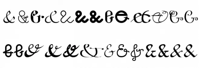 Etaday free 字体 大写