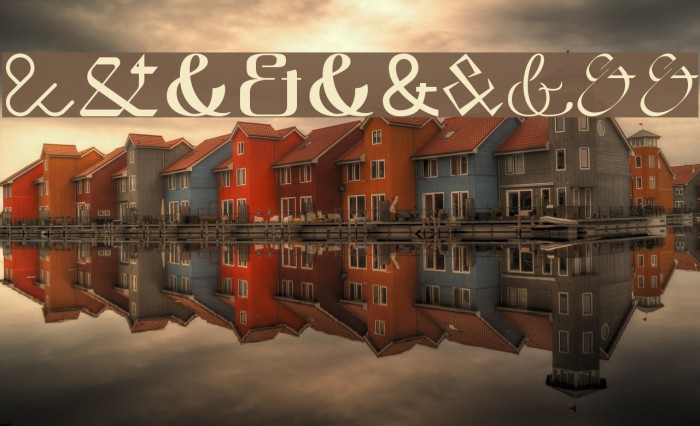 Etadayfree Font examples