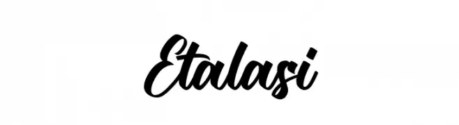 Etalasi  Fuentes Gratis Descargar