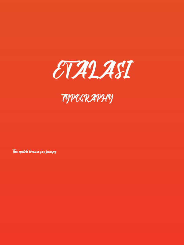 Etalasi Poster