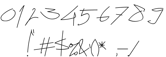 Etas Maya Font OTHER CHARS