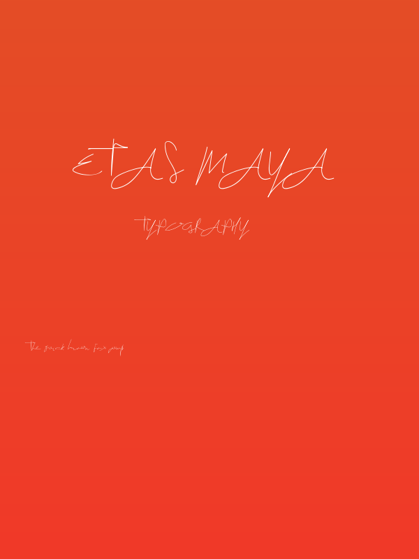 Etas Maya Poster