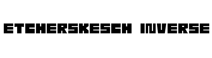 EtcherSkesch Inverse  Free Fonts Download